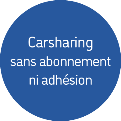 Carsharing sans abonnement ni adhésion
